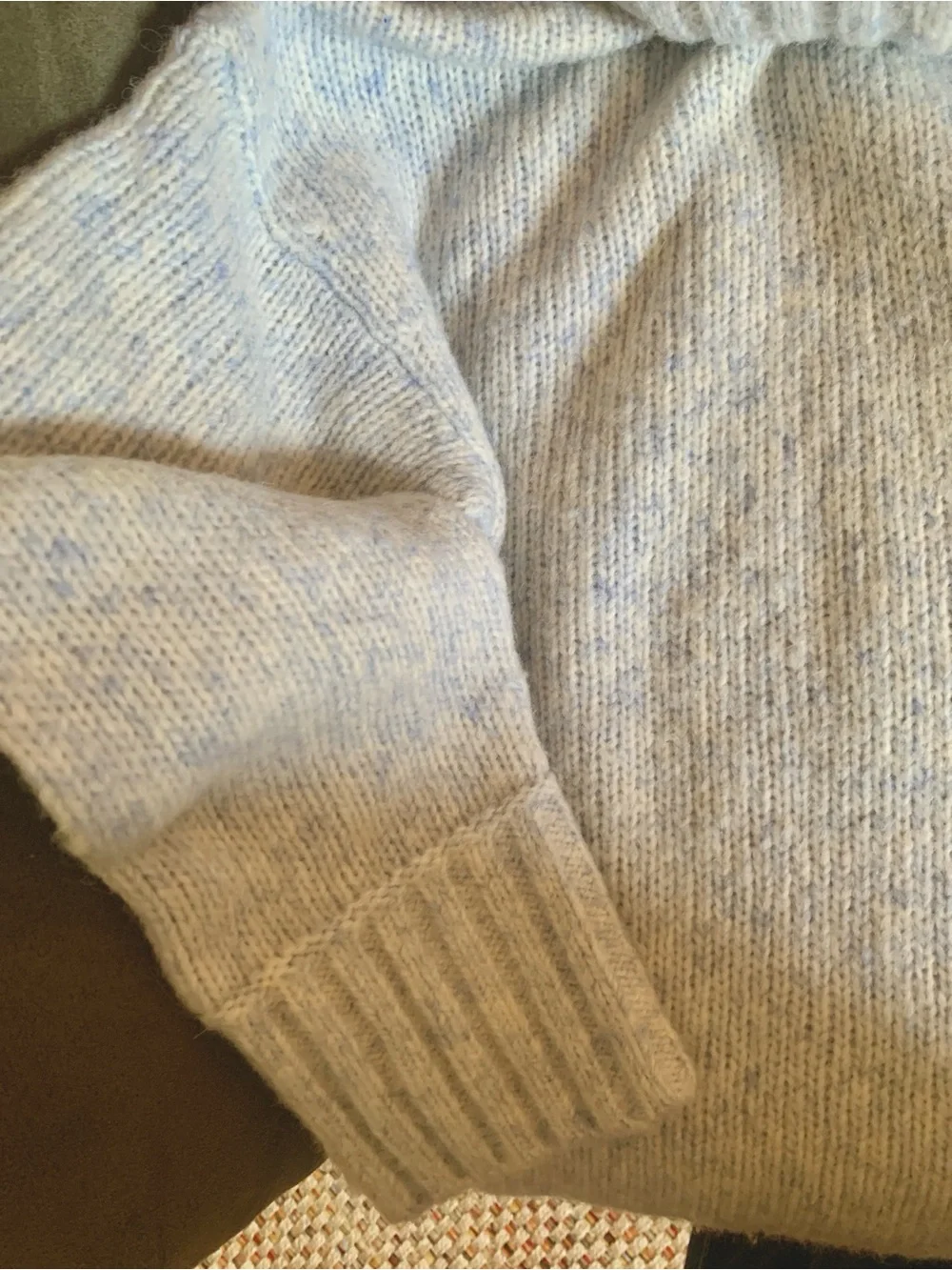 EVERLANE OVERSIZED CASHMERE BLEND CLOUD MED EUC